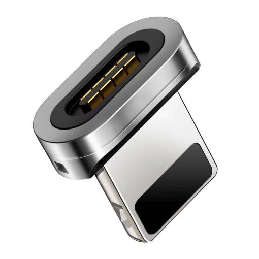 Εικόνα της Adapter Baseus Zinc Magnetic Lightning Silver CALXC-E