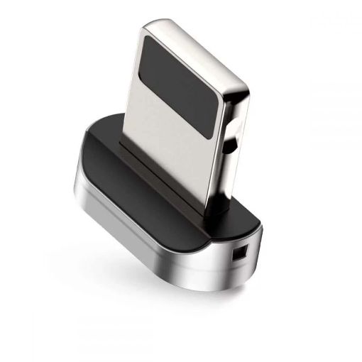 Εικόνα της Adapter Baseus Zinc Magnetic Lightning Silver CALXC-E