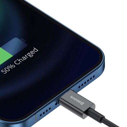 Εικόνα της Καλώδιο Baseus Superior USB to Lightning 1m Black CALYS-A01