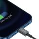 Εικόνα της Καλώδιο Baseus Superior USB to Lightning 1m Black CALYS-A01