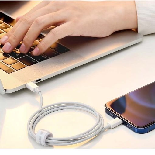 Εικόνα της Καλώδιο Baseus Superior USB to Lightning 1m White CALYS-A02