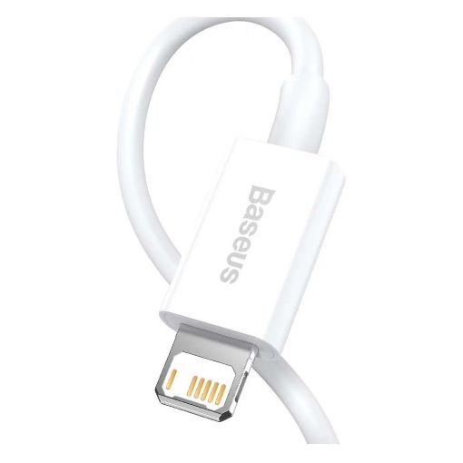 Εικόνα της Καλώδιο Baseus Superior USB to Lightning 1m White CALYS-A02
