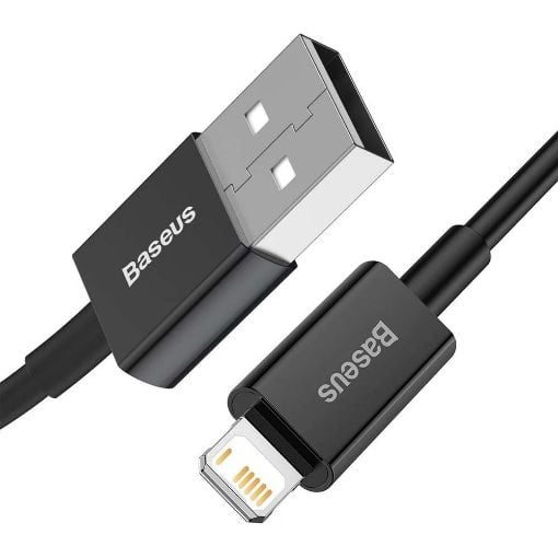 Εικόνα της Καλώδιο Baseus Superior USB to Lightning 2m Black CALYS-C01