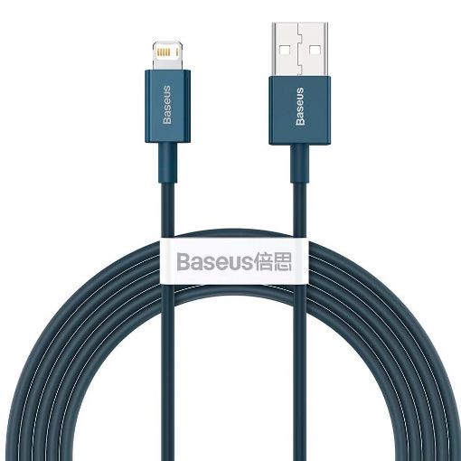 Εικόνα της Καλώδιο Baseus Superior USB to Lightning 2m Blue CALYS-C03