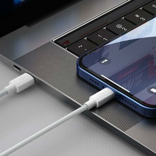 Εικόνα της Καλώδιο Baseus Simple Wisdom USB-C to Lightning 1.5m White 2τμχ TZCATLZJ-02