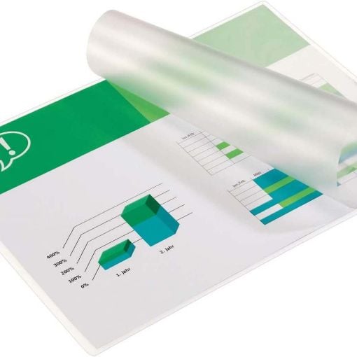 Εικόνα της Δίφυλλα Πλαστικοποίησης GBC A6 Gloss 125 Micron 100 τμχ 3740442