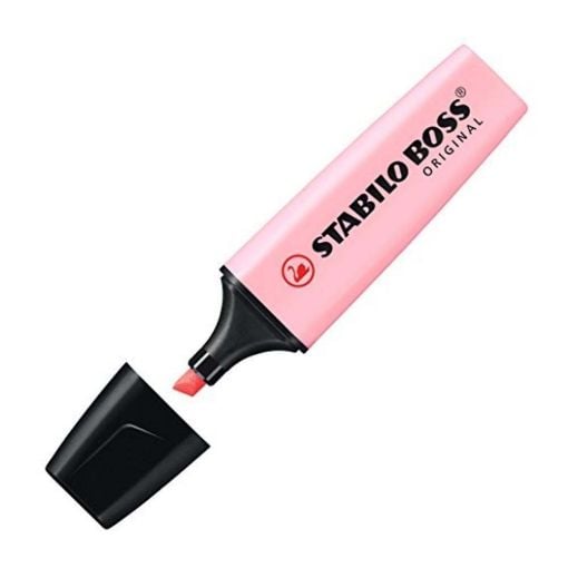 Εικόνα της Μαρκαδόρος Υπογράμμισης Stabilo Boss 70/129 2 - 5 mm Pastel Pink