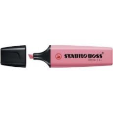 Εικόνα της Μαρκαδόρος Υπογράμμισης Stabilo Boss 70/150 2 - 5 mm Pastel Cherry Pink