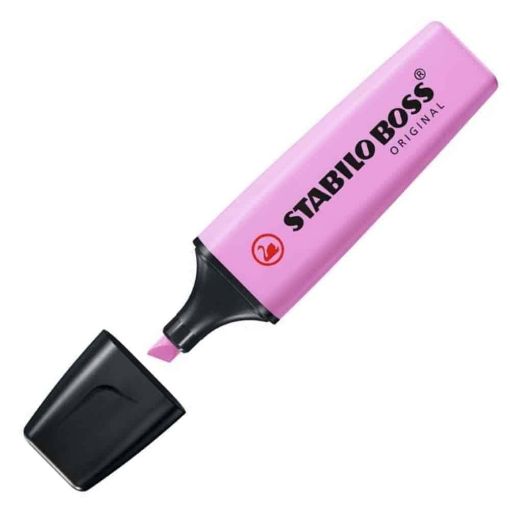 Εικόνα της Μαρκαδόρος Υπογράμμισης Stabilo Boss 70/158 2 - 5 mm Pastel Frozen Fuchsia