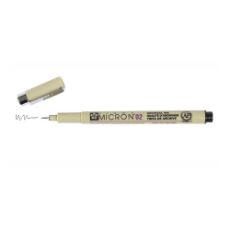 Εικόνα της Μαρκαδόρος Σχεδίου Sakura Pigma Micron 02 0.3mm Black XSDK0249