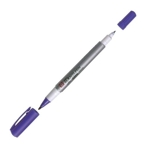 Εικόνα της Μαρκαδόρος Σχεδίου Sakura IDentiPen Twin Point Blue XYK-T#36