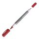 Εικόνα της Μαρκαδόρος Σχεδίου Sakura IDentiPen Twin Point Red XYK-T#19