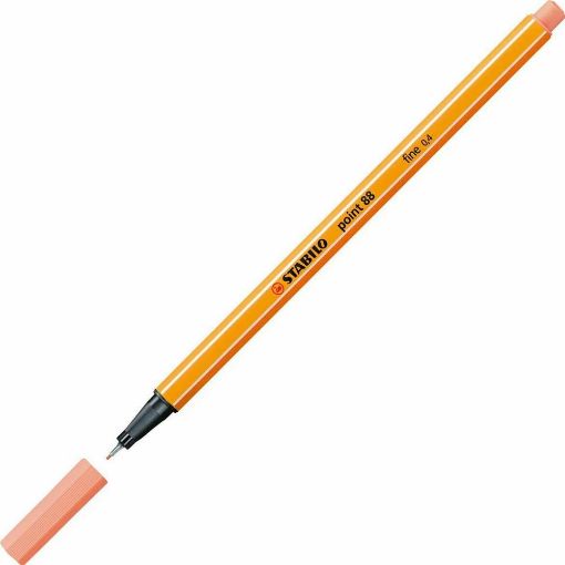 Εικόνα της Μαρκαδόρος Σχεδίου Stabilo Point 88/26 0.4mm Apricot