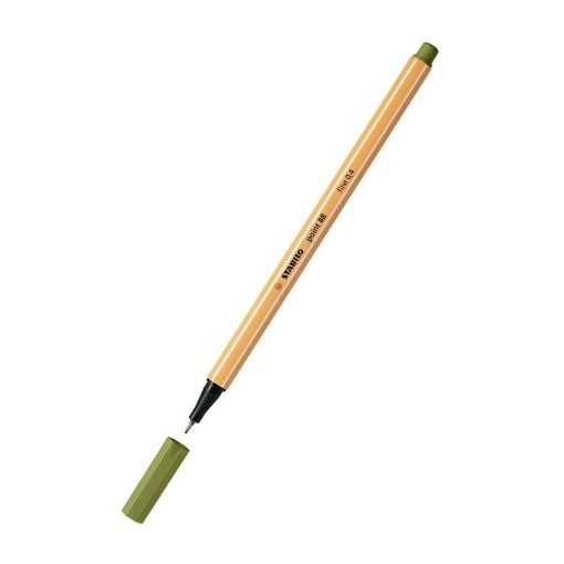 Εικόνα της Μαρκαδόρος Σχεδίου Stabilo Point 88/37 0.4mm Mud Green
