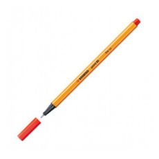 Εικόνα της Μαρκαδόρος Σχεδίου Stabilo Point 88/49 0.4mm Strawberry Red