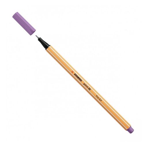 Εικόνα της Μαρκαδόρος Σχεδίου Stabilo Point 88/62 0.4mm Grey Violet