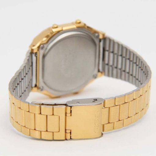 Εικόνα της Ψηφιακό Ρολόι Casio Vintage Rectangular Gold/Camo A168WEGC-3EF
