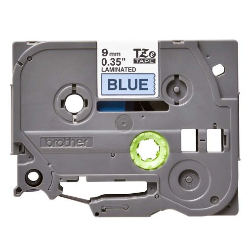Εικόνα της Ταινία Ετικετογράφου Brother P-Touch 8m x 9mm Black on Blue TZe-521
