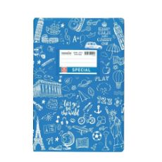 Εικόνα της Typotrust - Τετράδιο Εξήγηση Special Doodle Γαλάζιο Ριγέ 50φυλλο 4327