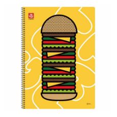Εικόνα της Typotrust - Τετράδιο Spiral Pop Art Ριγέ A4 2 Θεμάτων 4542-14