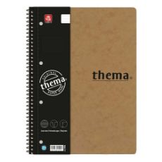 Εικόνα της Typotrust - Τετράδιο Spiral Thema Ριγέ A4 2 Θεμάτων 4542-17 (Διάφορα Χρώματα)