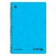 Εικόνα της Typotrust - Τετράδιο Spiral Graphix Ριγέ A4 2 Θεμάτων 4542-18 (Διάφορα Χρώματα)