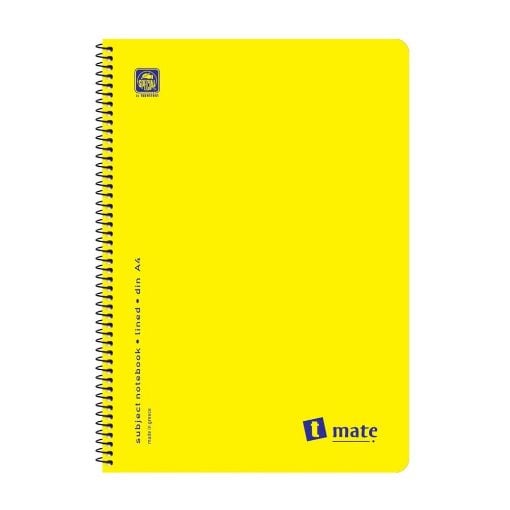 Εικόνα της Typotrust - Τετράδιο Spiral T-Mate Ριγέ A4 2 Θεμάτων 4542-22 (Διάφορα Χρώματα)