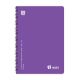 Εικόνα της Typotrust - Τετράδιο Spiral T-Mate Ριγέ A4 2 Θεμάτων 4542-22 (Διάφορα Χρώματα)