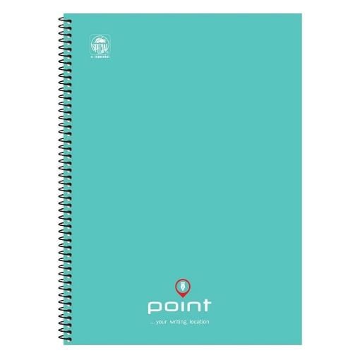 Εικόνα της Typotrust - Τετράδιο Spiral Point Ριγέ A4 3 Θεμάτων 4543-21 (Διάφορα Χρώματα)