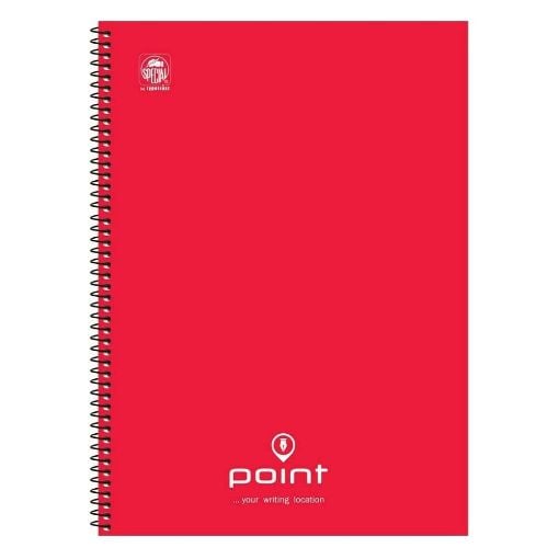 Εικόνα της Typotrust - Τετράδιο Spiral Point Ριγέ A4 3 Θεμάτων 4543-21 (Διάφορα Χρώματα)