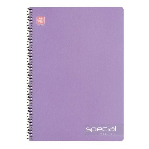 Εικόνα της Typotrust - Τετράδιο Spiral Point Ριγέ A4 3 Θεμάτων 4543-21 (Διάφορα Χρώματα)