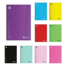 Εικόνα της Typotrust - Τετράδιο Spiral T-Mate Ριγέ A4 3 Θεμάτων 4543-22 (Διάφορα Χρώματα)
