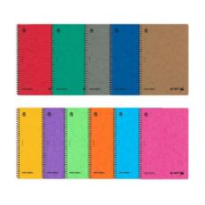 Εικόνα της Typotrust - Τετράδιο Spiral Graphix Ριγέ A4 4 Θεμάτων 4544-18 (Διάφορα Χρώματα)
