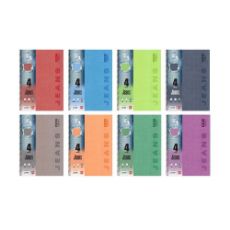 Εικόνα της Typotrust - Τετράδιο Spiral Jeans Ριγέ A4 4 Θεμάτων 4544-19 (Διάφορα Χρώματα)