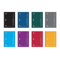 Εικόνα της Typotrust - Τετράδιο Spiral Academy Ριγέ A4 5 Θεμάτων 4545-11 (Διάφορα Χρώματα)