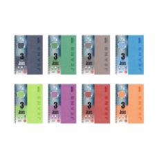 Εικόνα της Typotrust - Τετράδιο Spiral Jeans Ριγέ B5 3 Θεμάτων 4553-19 (Διάφορα Χρώματα)