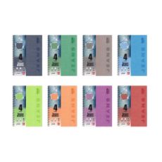 Εικόνα της Typotrust - Τετράδιο Spiral Jeans Ριγέ B5 4 Θεμάτων 4554-19 (Διάφορα Χρώματα)