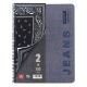 Εικόνα της Typotrust - Τετράδιο Spiral Jeans Ριγέ B5 5 Θεμάτων 4555-19 (Διάφορα Χρώματα)