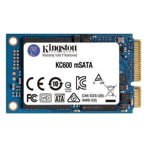 Εικόνα της Δίσκος SSD Kingston KC600 mSATA 512GB SKC600MS/512G