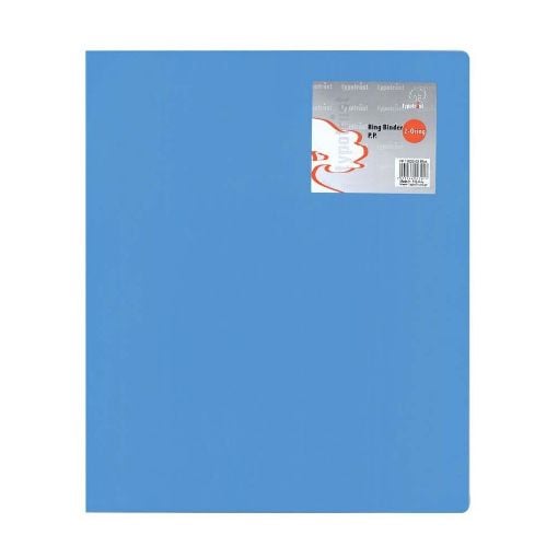 Εικόνα της Ντοσιέ Typotrust A4 με 2 "O" Κρίκους & 2.6cm Ράχη Γαλάζιο FP15022-03