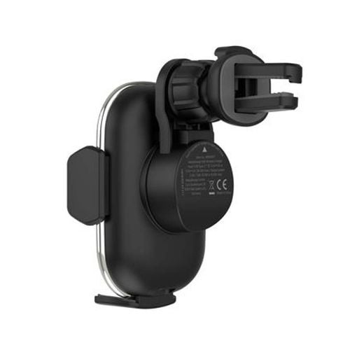 Εικόνα της MediaRange Wireless Air Vent Car Holder & Charger 15W Black MRMA117