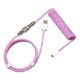 Εικόνα της Cooler Master Coiled Keyboard Cable Candy Magenta KB-CMZ1