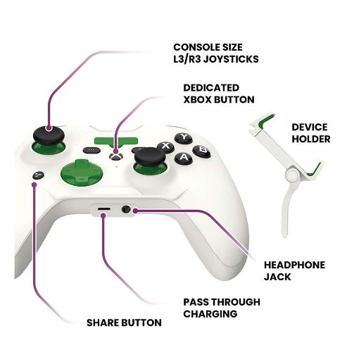 Εικόνα της Mobile Controller RiotPWR for iOS, Xbox Edition White RP1950X