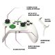 Εικόνα της Mobile Controller RiotPWR for iOS, Xbox Edition White RP1950X