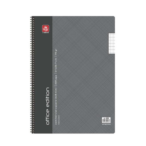 Εικόνα της Typotrust - Τετράδιο Spiral Office Edition Kατριγέ Α4 100φύλλο 2032 (Διάφορα Χρώματα)