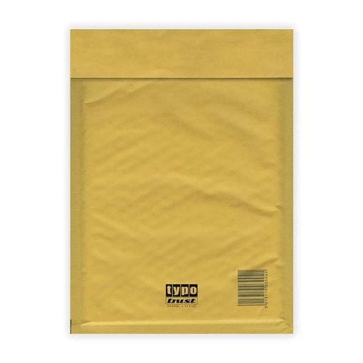 Εικόνα της Typotrust - Φάκελος Τύπου Σακούλα με Φυσαλίδες 100x165 1Α-211 Kraft 3071