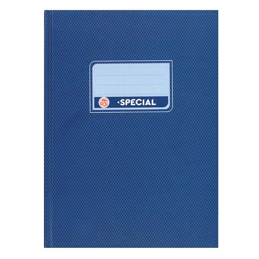 Εικόνα της Typotrust - Τετράδιο Special Εξήγηση Βιβλιοδετημένη Ριγέ B5 80φύλλο Μπλε 4141
