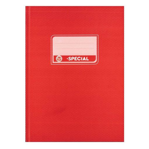 Εικόνα της Typotrust - Τετράδιο Special Εξήγηση Βιβλιοδετημένη Ριγέ B5 80φύλλο Κόκκινο 4142