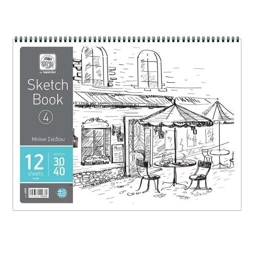 Εικόνα της Typotrust - Μπλοκ Ελεύθερου Σχεδίου Special No4 30x40cm 12 Φύλλων 4233 (Διάφορα Σχέδια)