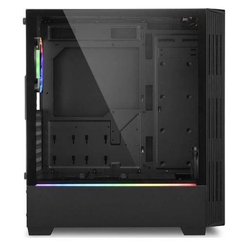 Εικόνα της Sharkoon RGB Lit 100 Tempered Glass Black